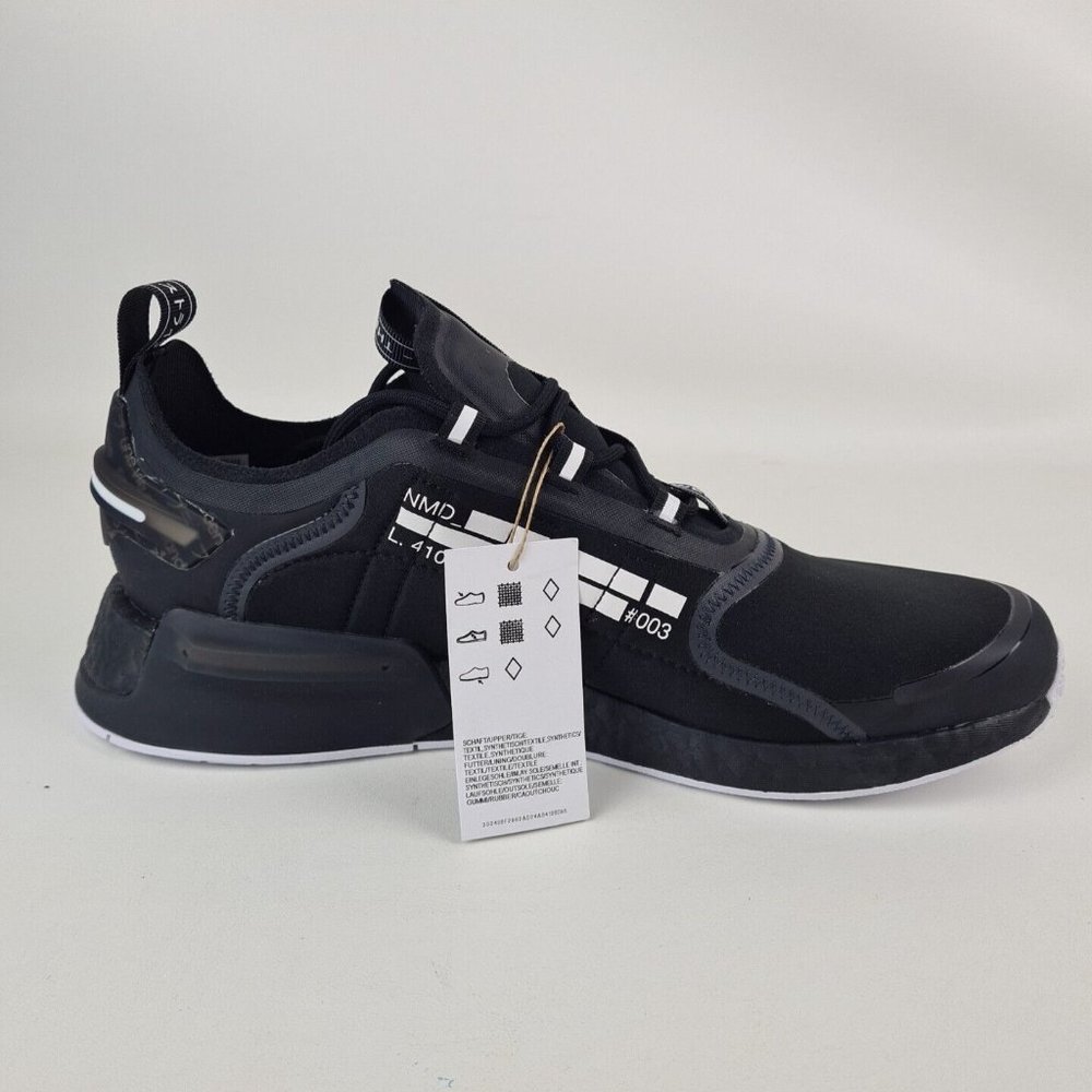 Adidas NMD V3 Black FZ5964 Men Sneakers Mesh Running Athletic Shoes - Picture 2 of 11